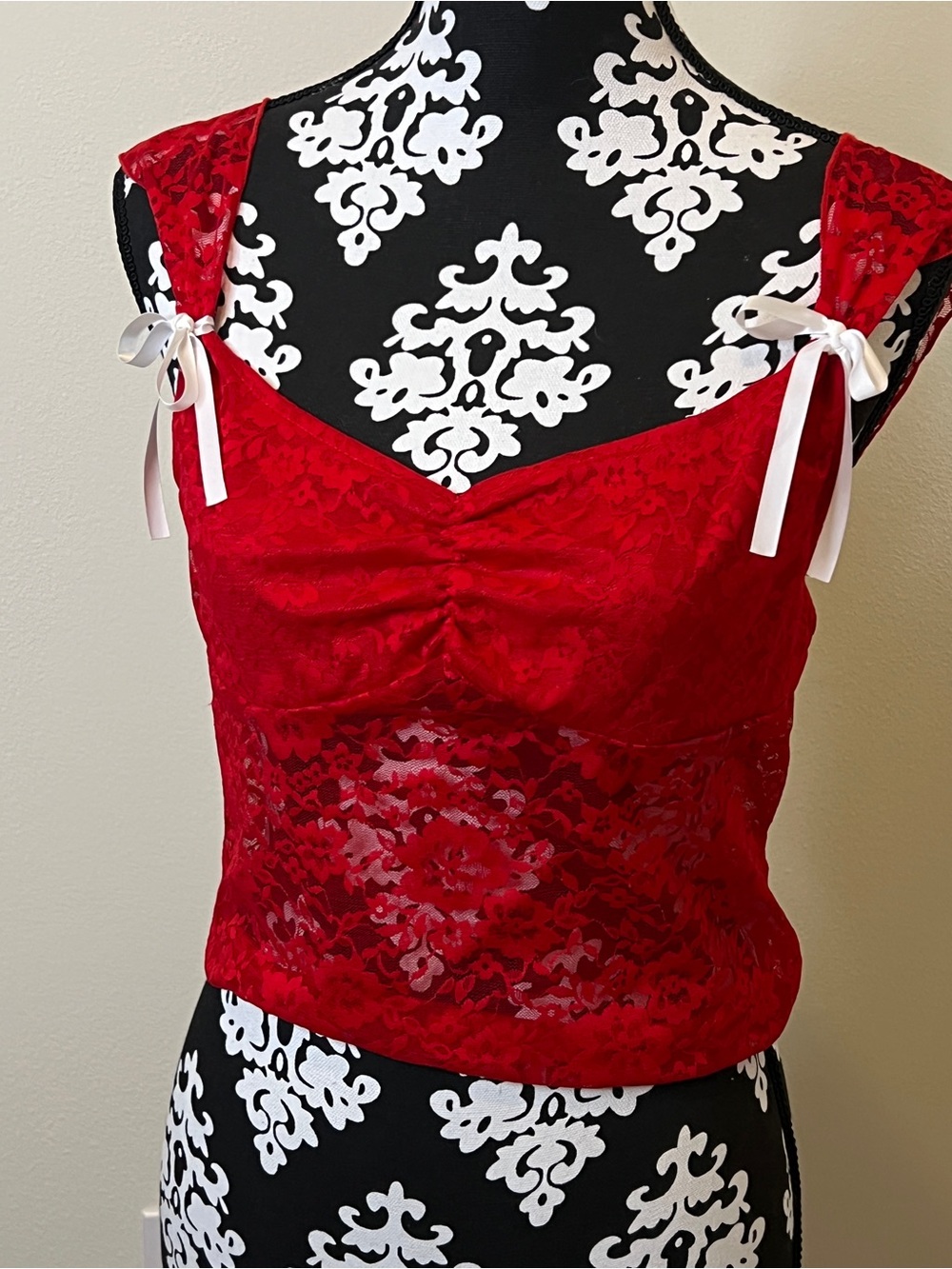 Lace Gameday Top